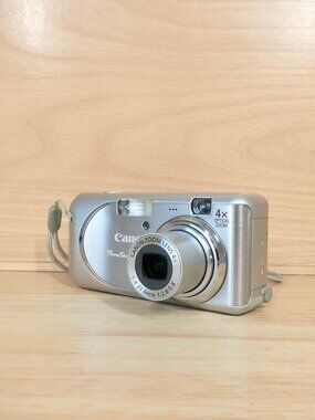 Canon PowerShot A430 4MP Digital Camera Silver 4x Optical Zoom Tested